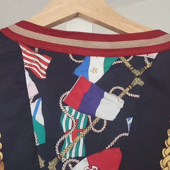 Beautiful and comfortable silk multicolored maxi dress - Picture 5 of 6